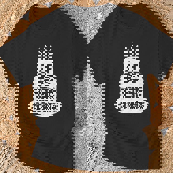 65年のお祝い イベント、記念日、誕生日。 Tシャツ 高齢者への贈り物