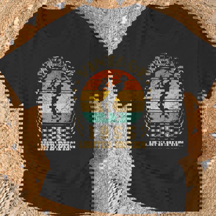 67歳の誕生日ギフト サックスプレーヤー 1955 ジャズミュージック Tシャツ 高齢者への贈り物