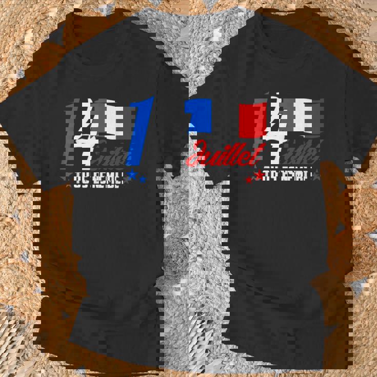 7月14日 全国共和党 フランス トリコロール Tシャツ 高齢者への贈り物