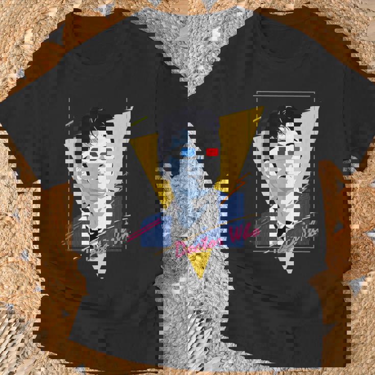 80年代テナントレトロタイムトラベラーsfファン。 Tシャツ 高齢者への贈り物