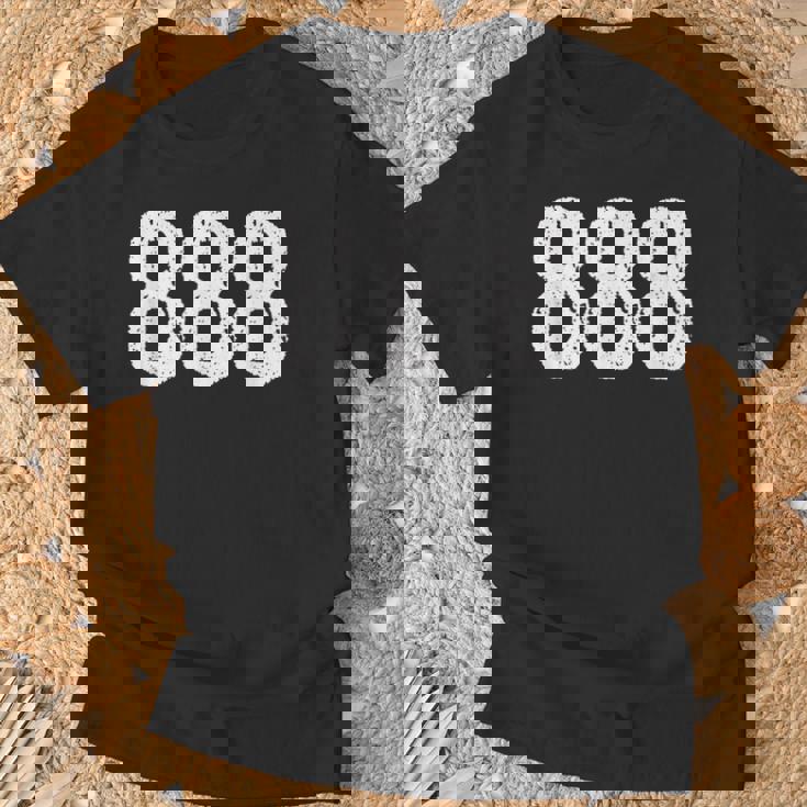 888 数秘術 スピリチュアルパーソナルナンバー 888 エンジェルナンバー Tシャツ 高齢者への贈り物