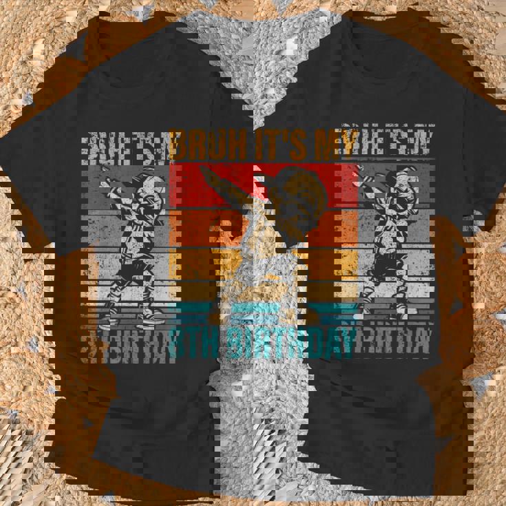 8歳の誕生日 軽くたたく少年 Bruh It's My 8Th Birthday Tシャツ 高齢者への贈り物