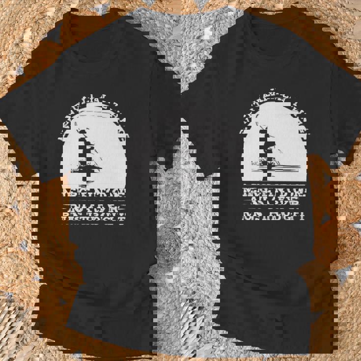 A River Runs Through It フライフィッシング 長袖tシャツ Tシャツ 高齢者への贈り物