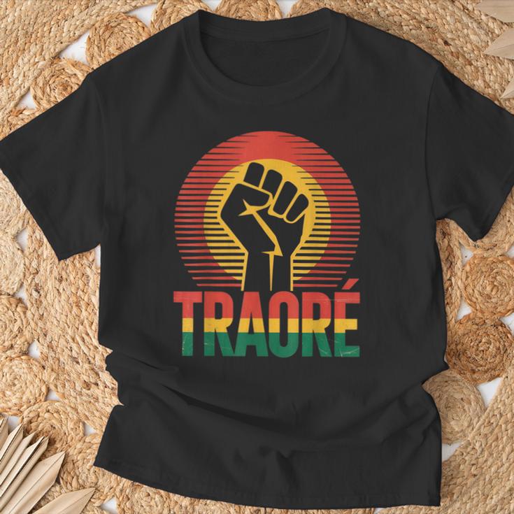 África Resistencia Thomasankara Burkina Faso Ibrahim Traore Camiseta unisex Regalos para ancianos