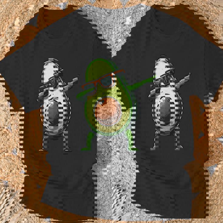 Aguacate Dabbing Gafas Deol Guacamole Dancing Niños Niñas Niños Camiseta unisex Regalos para ancianos