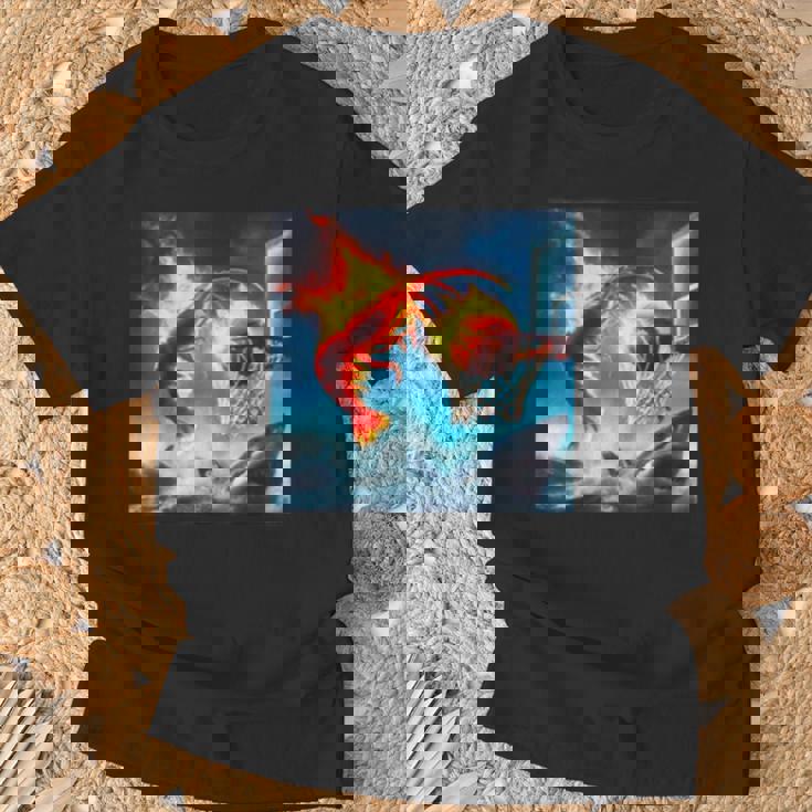 Aiharkのエビダンキング。 Tシャツ 高齢者への贈り物