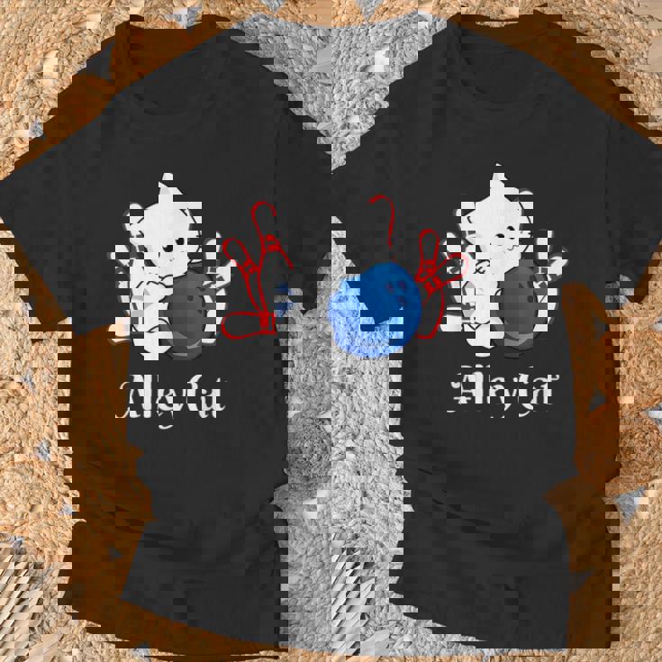 Alley Cat ボーリングtシャツ Tシャツ 高齢者への贈り物