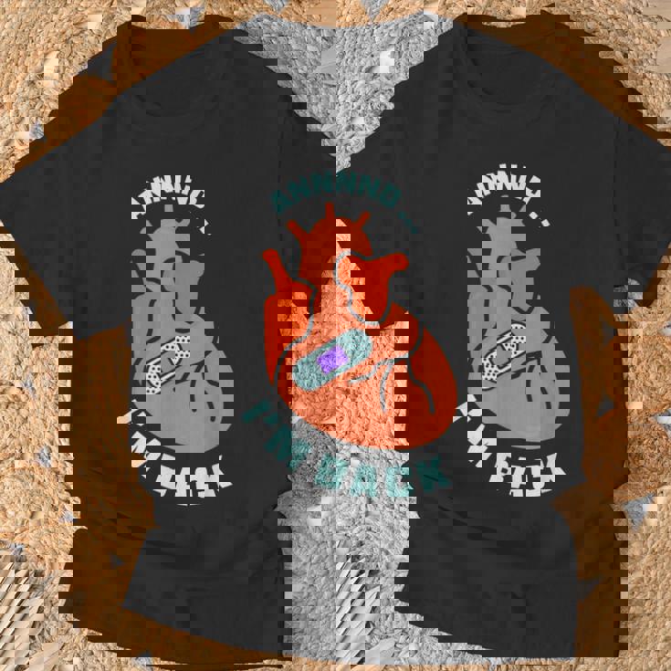 And I'm Back 生き残り バイパス 心臓発作 サバイバー 心臓 Tシャツ 高齢者への贈り物