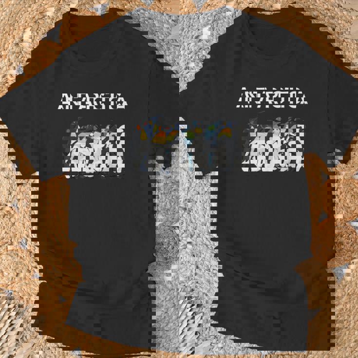 Antarctica Pinguins Birds Poleouth Antarctic Experience Tシャツ 高齢者への贈り物