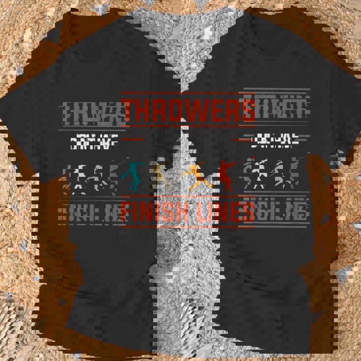 Athletics 円盤投げ ジャベリンスロー ハンマースロー ショットストライク Tシャツ 高齢者への贈り物