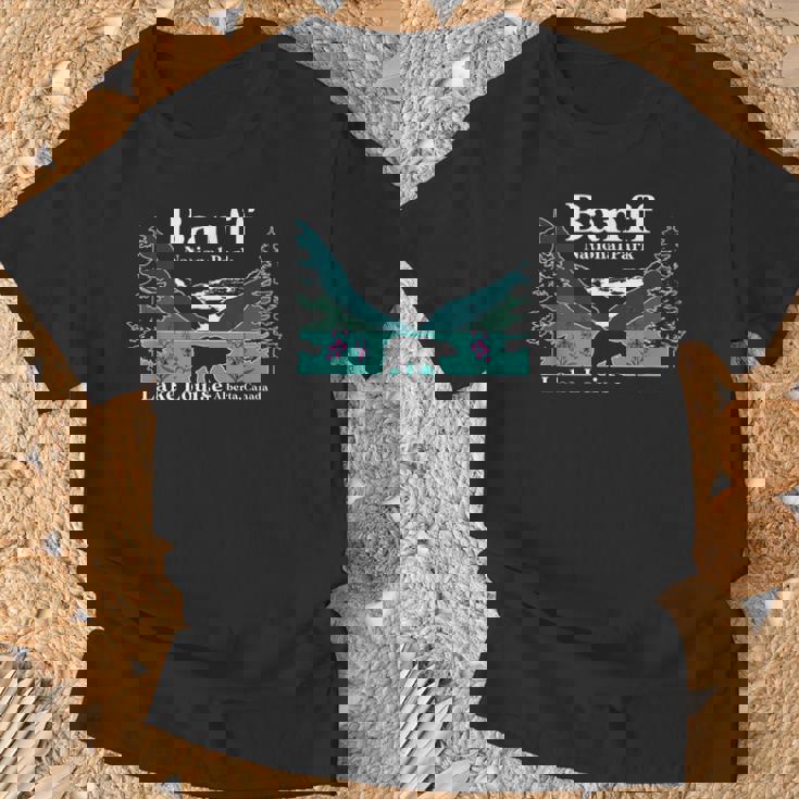 Banff National Park Lake Louise Alberta Canada Bärenberg Tシャツ 高齢者への贈り物