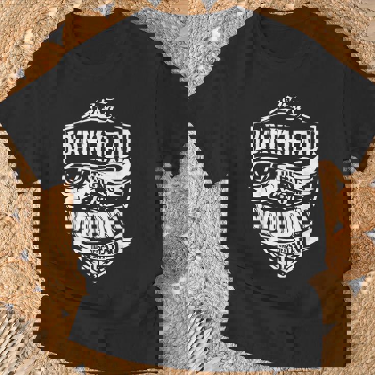 Bankhead Thingです。 Tシャツ 高齢者への贈り物