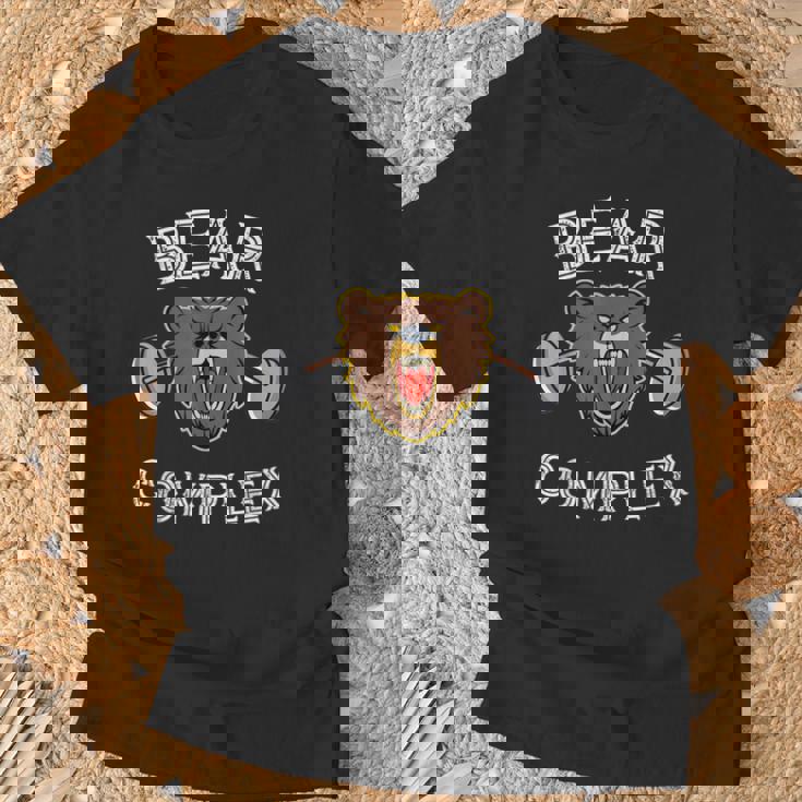 Bear Complex Wod Barbell ワークアウト Tシャツ 高齢者への贈り物