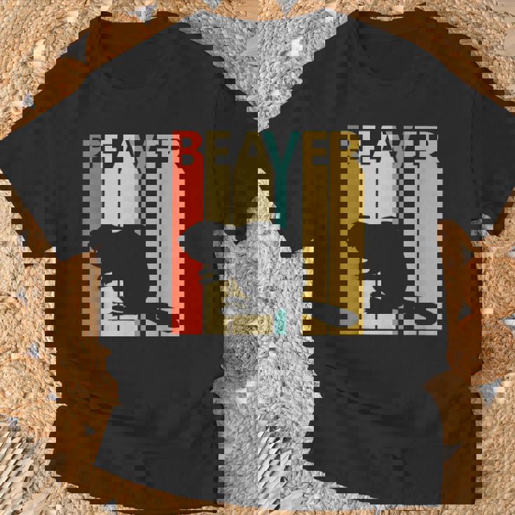 Beaver ビーバー 動物 Tシャツ 高齢者への贈り物