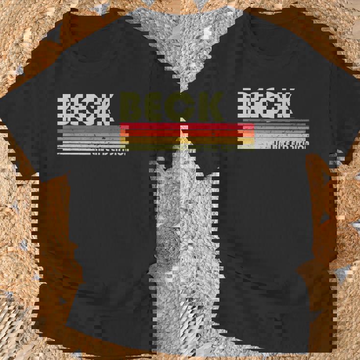 Beckurname 面白い レトロ ヴィンテージ 80年代 90年代 誕生日 再会 Tシャツ 高齢者への贈り物