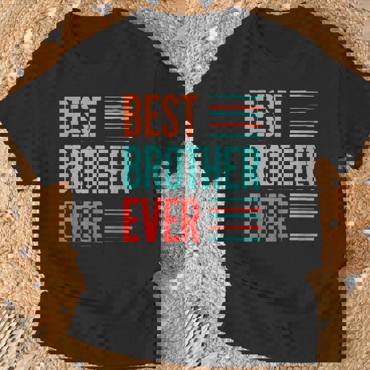 Best Brother Ever 引用デザイン。 Tシャツ 高齢者への贈り物