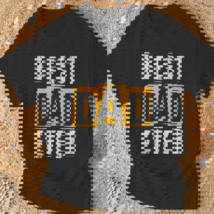 Best Dad Ever ヴィンテージ 父の日 おもしろ お父さん メンズ 夫 Tシャツ 高齢者への贈り物