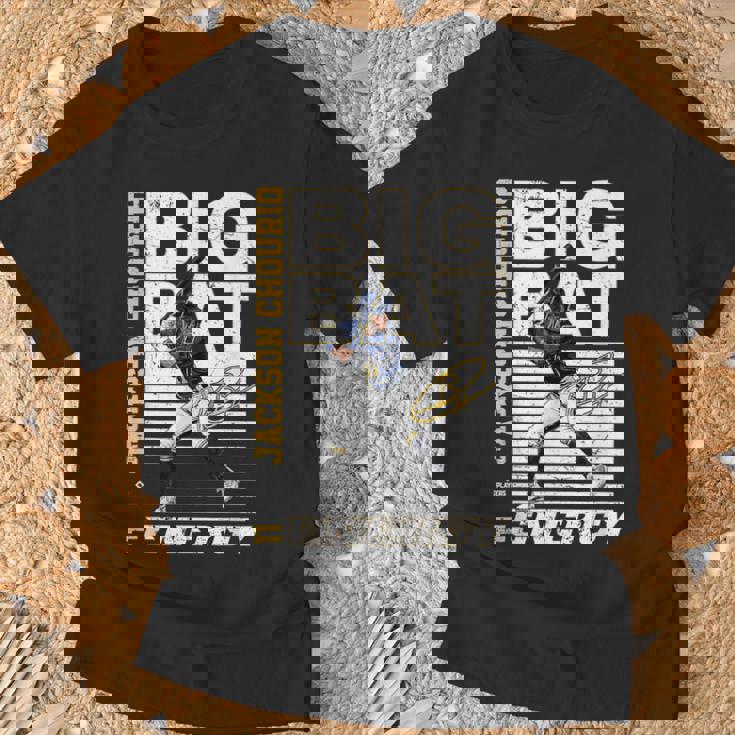 Big Bat Energy Jackson Chourio Milwaukee Baseball Mlbpa Tシャツ 高齢者への贈り物