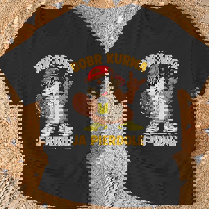 Bober Kurwa Meme Polska ビールコスチューム 面白い はいピエルドールボブル Tシャツ 高齢者への贈り物