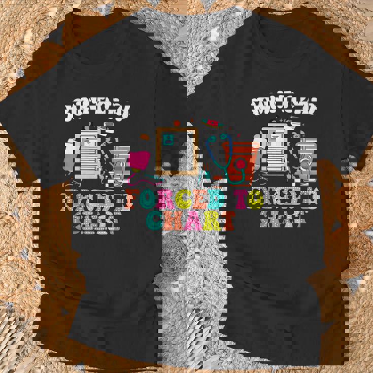 Born To Yap 強制的にチャートナース卒業 Tシャツ 高齢者への贈り物