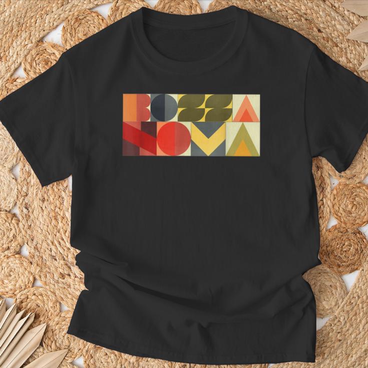 Bossa Nova Brasil Jazz Musiqueintage Typographie T-Shirt Cadeaux pour les vieillards