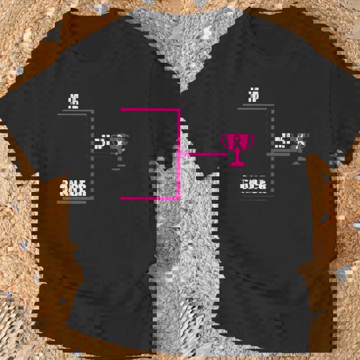 Breast Cancer Me Winner ブラケット インスピレーショナル啓発ギフト Tシャツ 高齢者への贈り物