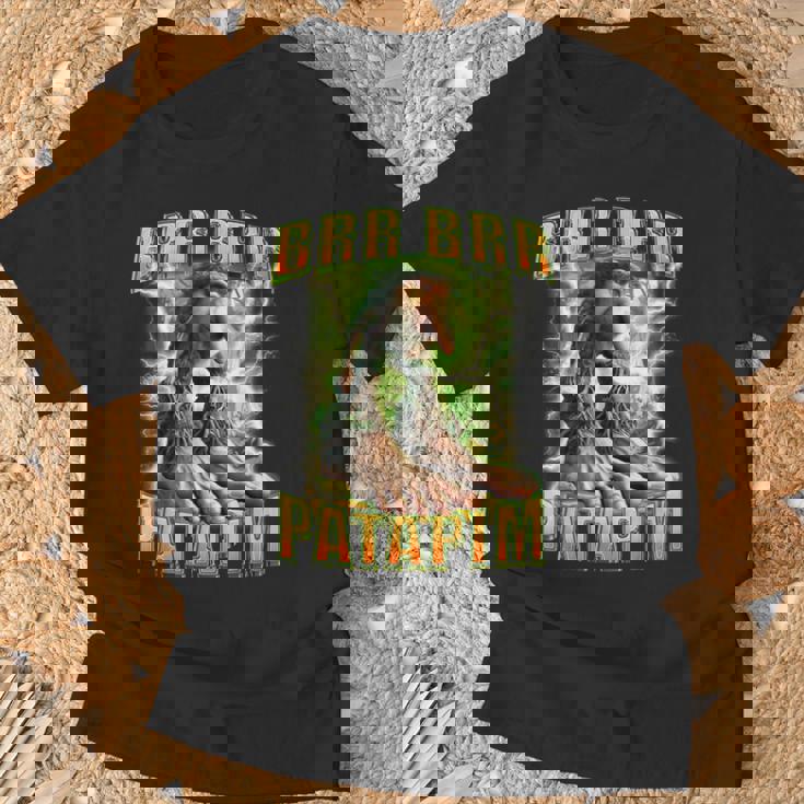 Brr Brr Patapim おもしろイタリアンミーム ブレイン パタピム ユーモア Tシャツ 高齢者への贈り物