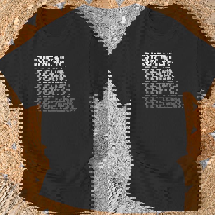 Burton -The Man Myth Legend Tシャツ 高齢者への贈り物