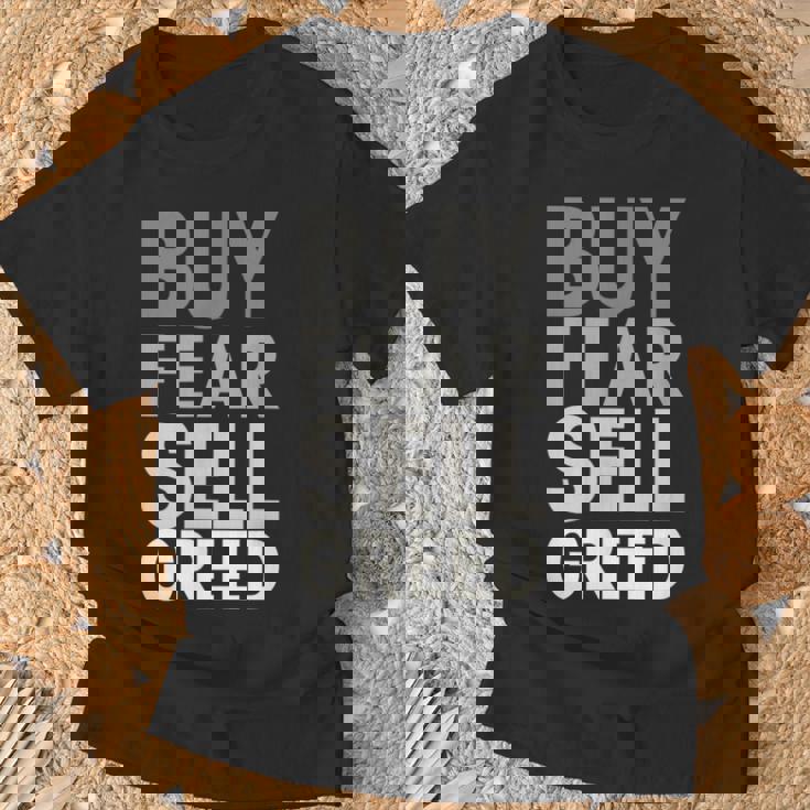 Buy Fearell Greed Tシャツ 高齢者への贈り物