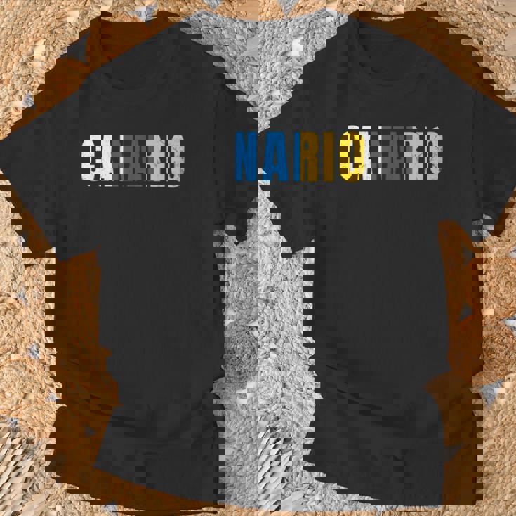 Canario Bandera Islas Canarias Canarias Bandera Camiseta unisex Regalos para ancianos