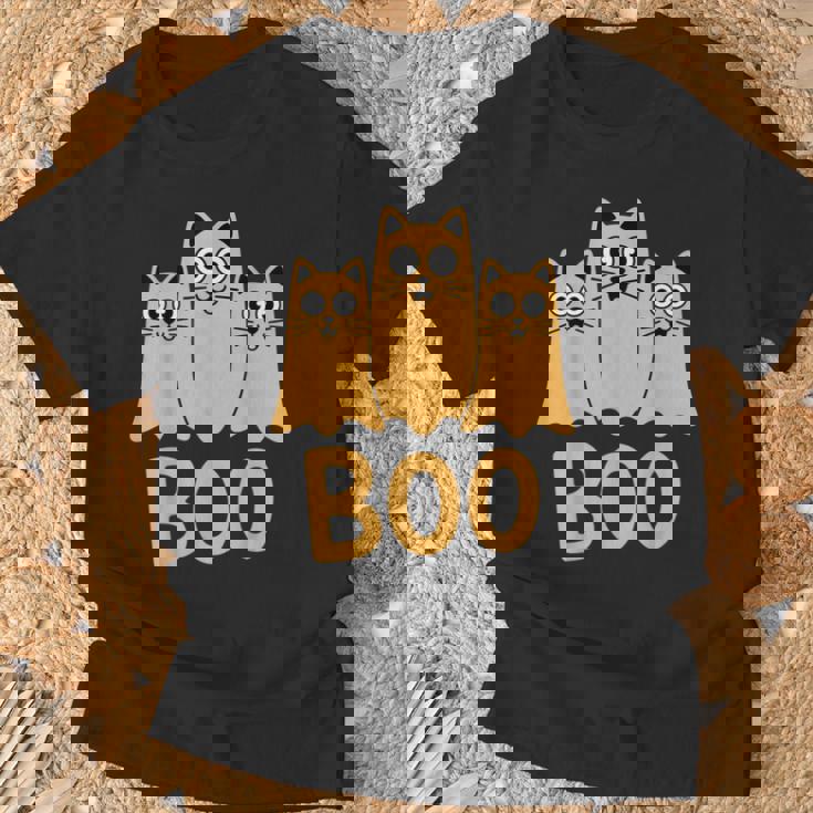 Cat ゴーストブー キュート キティ 猫好き ハロウィン 女性 男性 Tシャツ 高齢者への贈り物