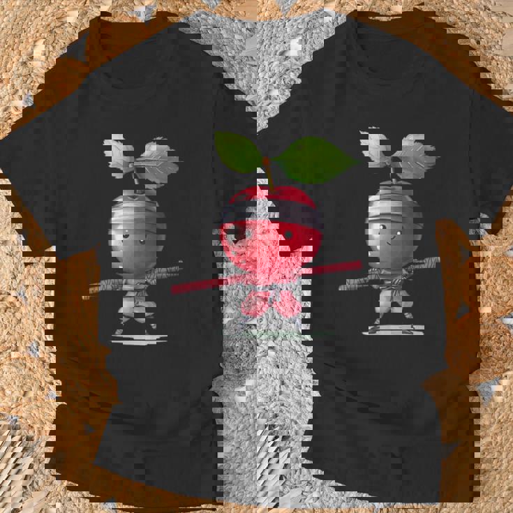 Cherry Ninja かわいいtシャツ Tシャツ 高齢者への贈り物