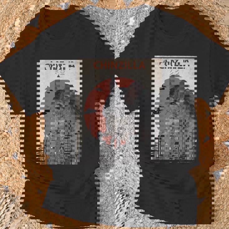 Chinzilla おもしろチンチラtシャツ Tシャツ 高齢者への贈り物