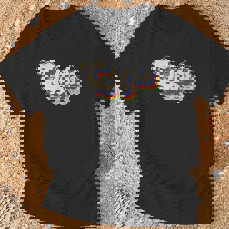 Chris 名前 名前入り 姓 名前 クリス Tシャツ 高齢者への贈り物