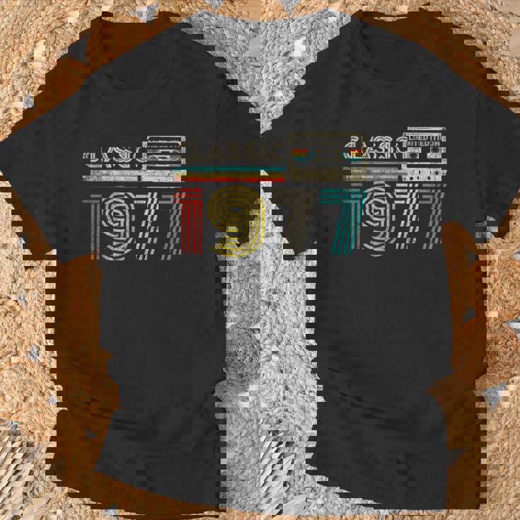 Classic 1977 Retro Birthday Idea 1977 Cassette Tapeintage Tシャツ 高齢者への贈り物