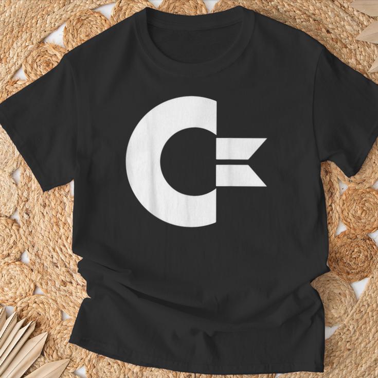 Commodore C64 Letra Mayúscula Muy Grande Camiseta unisex Regalos para ancianos