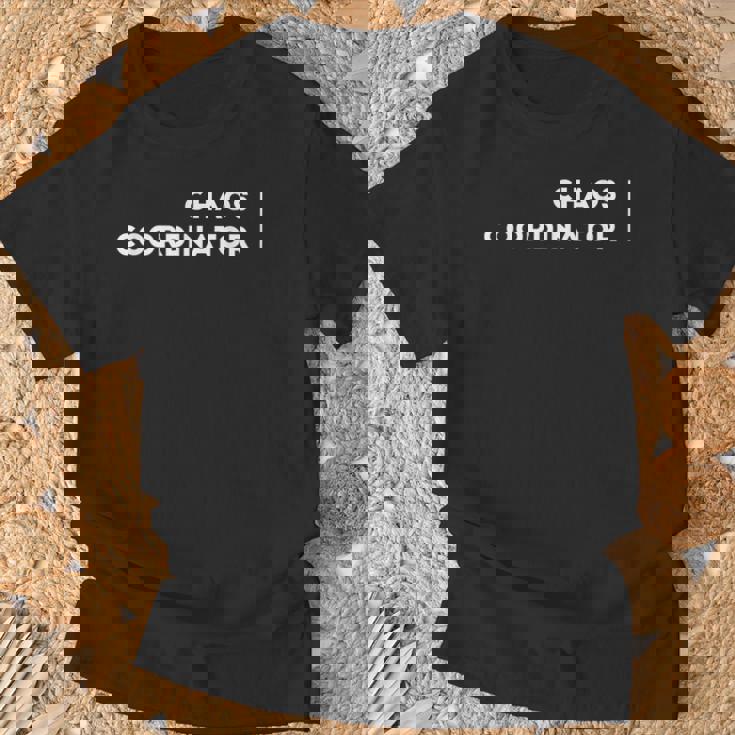 Coordinador De Caos Camiseta unisex Regalos para ancianos