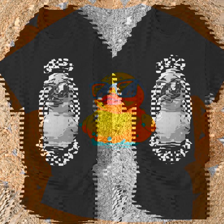 Crazy Duck Lady キュート アヒル ママ アヒルの所有者 面白い I Love Ducks Tシャツ 高齢者への贈り物