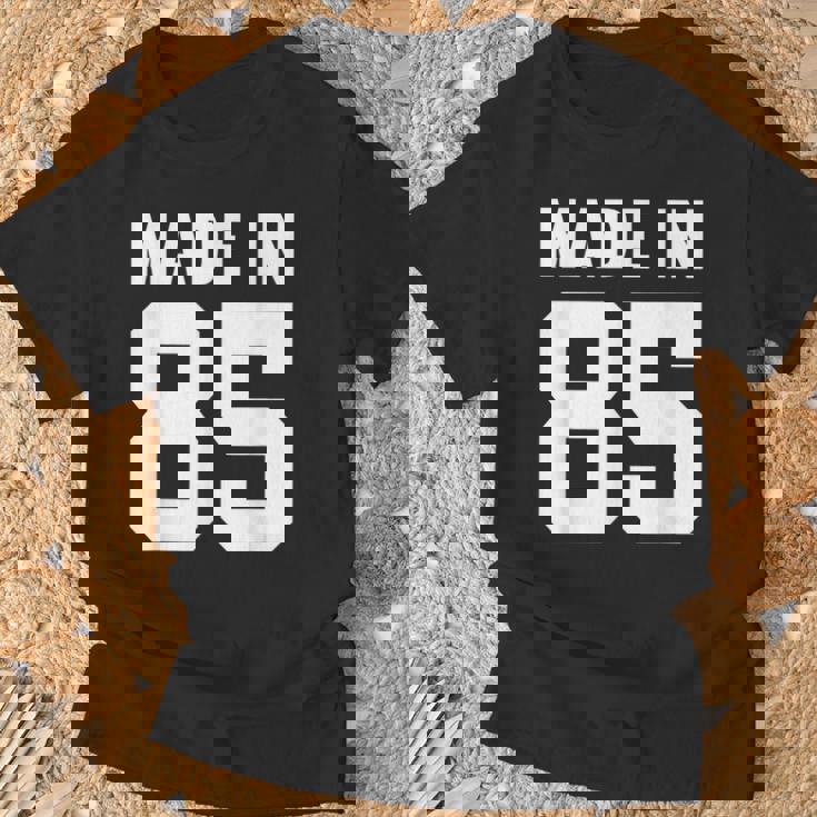 Cumpleaños Motivo Número Nacido Año 1985 Camiseta unisex Regalos para ancianos