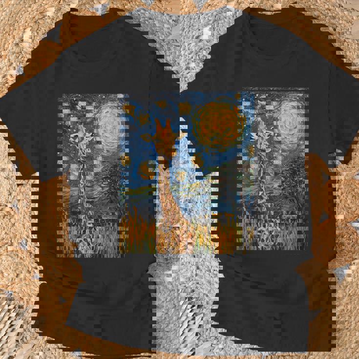 Giraffe Gifts, Starry Night Shirts, Giraffe Shirts, Africa Shirts Giraffe Gifts, Starry Night Shirts, Giraffe Shirts, Africa Shirts