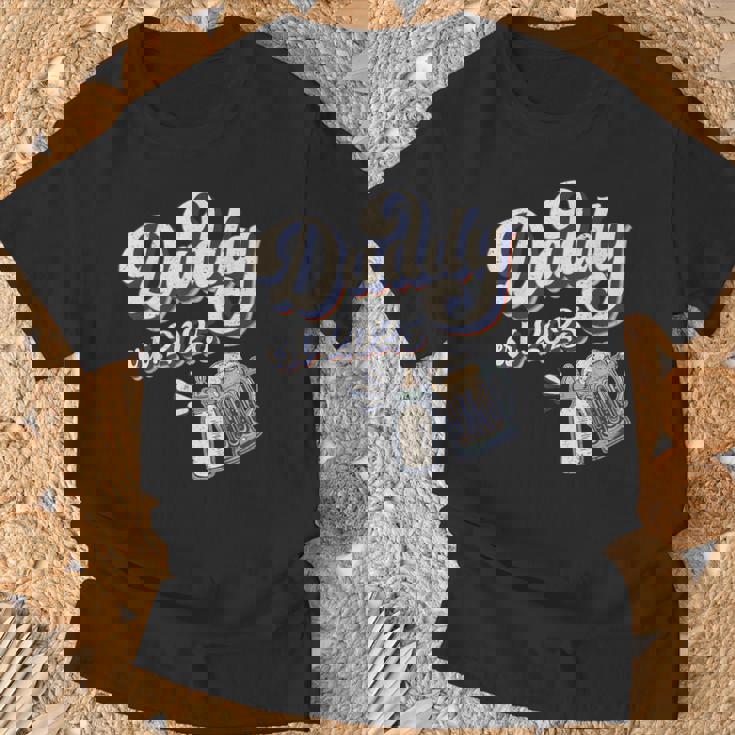 Daddy Est 2025 初めての父の日 新しいパパ 若い父親 Tシャツ 高齢者への贈り物