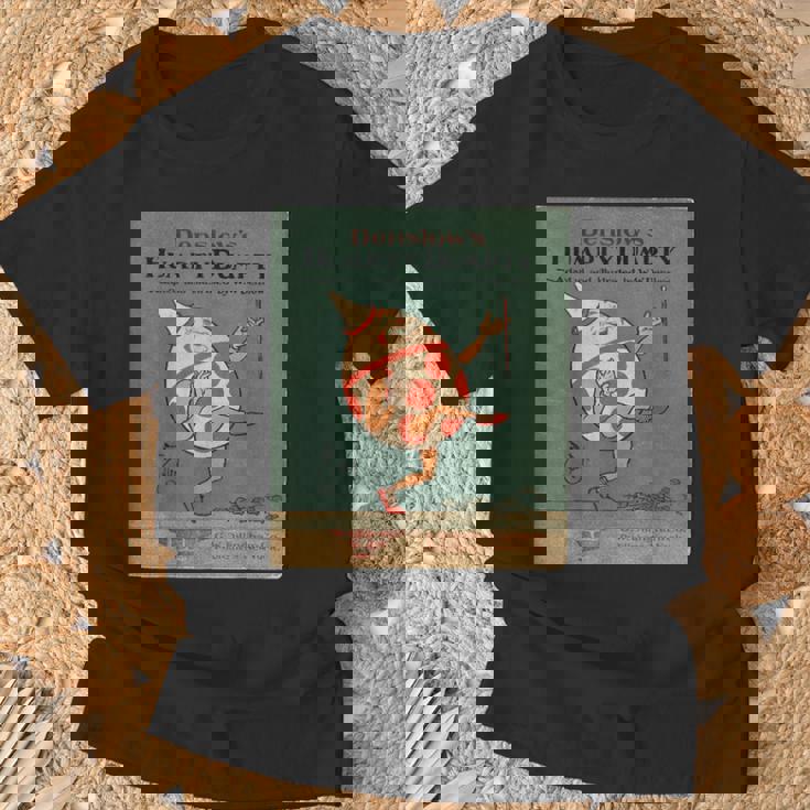 Denslows ハンプティダンプティ 童謡 ヴィンテージブックトレジャー Tシャツ 高齢者への贈り物