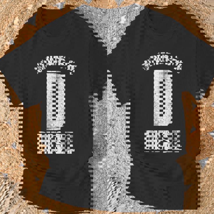 Diesels Mechanic For D He Wants The Diesels Tシャツ 高齢者への贈り物