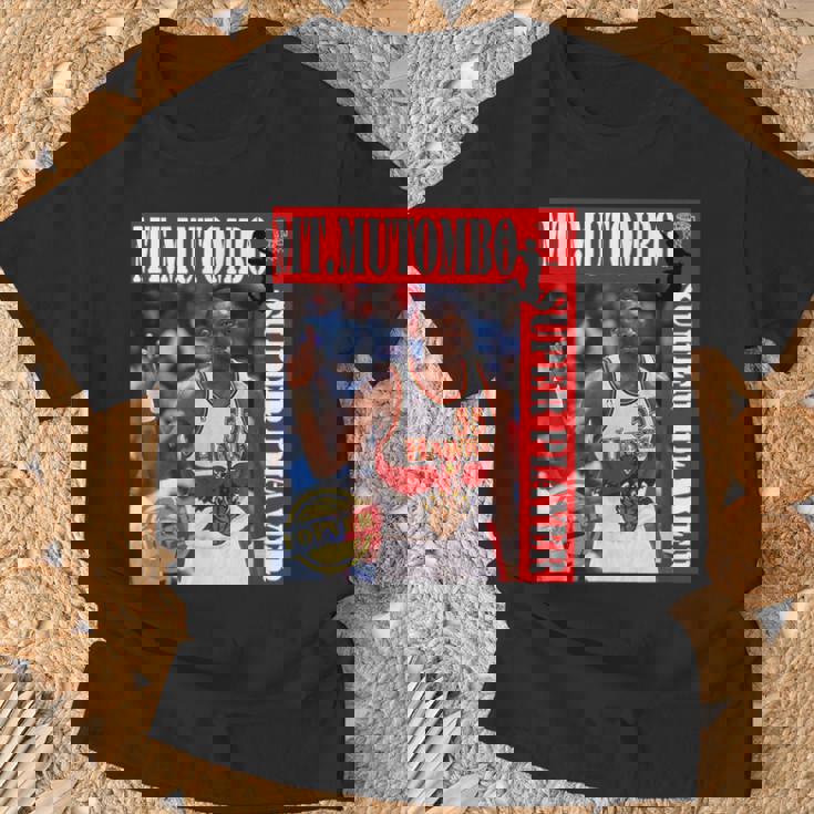 Dikembe Mutombo_Nba_001 Tシャツ 高齢者への贈り物