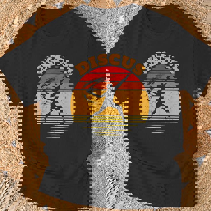 Discus ヴィンテージサンセット Tシャツ 高齢者への贈り物
