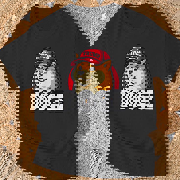 Doge Trump Hodl Cryptocurrency Tシャツ 高齢者への贈り物