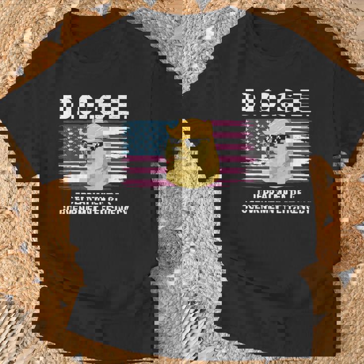 Doge 政府効率省 トランプ柴犬 Tシャツ 高齢者への贈り物