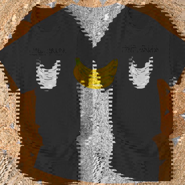 Dolce And Banana 面白いバナナ フルーツデザイン Tシャツ 高齢者への贈り物