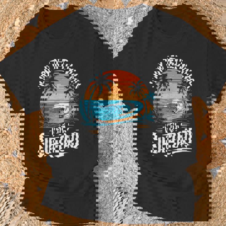 I Don't Need Wings I Have Aurfurfboard For Men Tシャツ 高齢者への贈り物