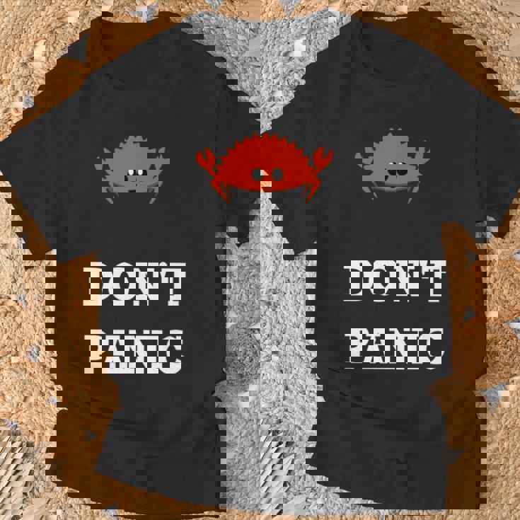 Don't Panic Rustacean Ferris The Crab Rustプログラミング 長袖tシャツ Tシャツ 高齢者への贈り物